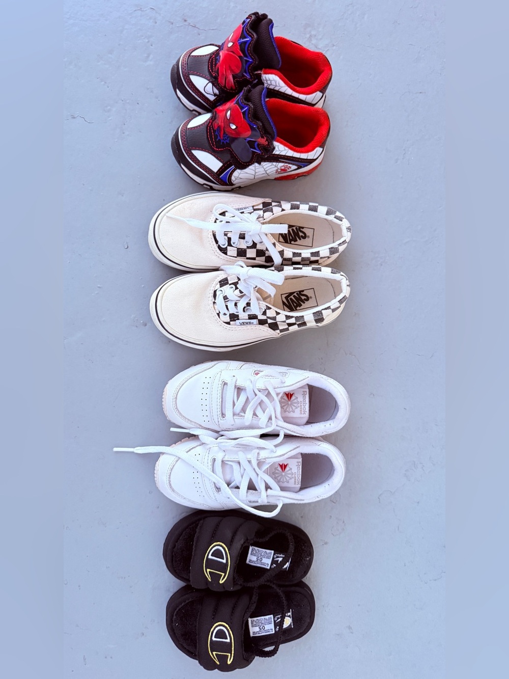 Bundle of kids shoes